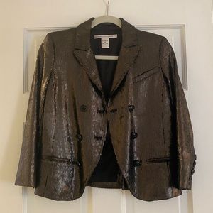 Diane Von Furstenberg Sequin Blazer